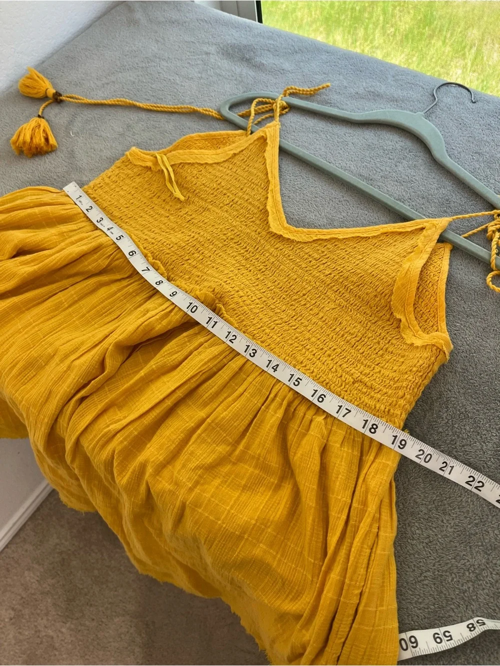 Free People Sundrenched Mini Dress Pockets Womens size small